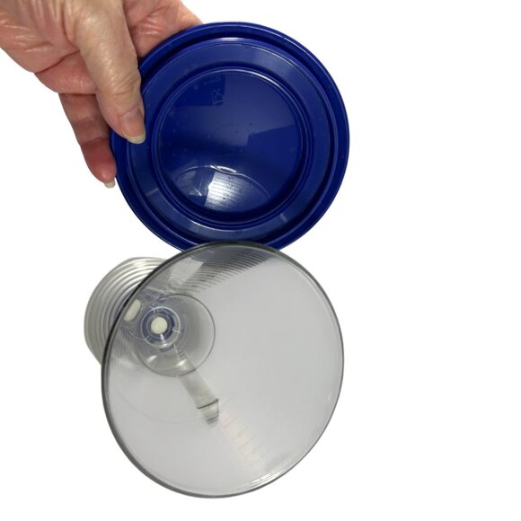 Tupperware Clear 2 Cup Measuring Cup Funnel Cone 3782A-2 Graduated - Picture 7 of 9